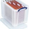 Really Useful Plastic Storage Box 19 Litre Clear 19CCB - Each