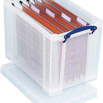 Really Useful Plastic Storage Box 19 Litre Clear 19CCB - Each