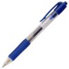 Retractable Gel Rollerball Pens 0.7mm Blue K3-03 - Pack 10