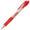 Retractable Gel Rollerball Pens 0.7mm Red K3-02 - Pack 10
