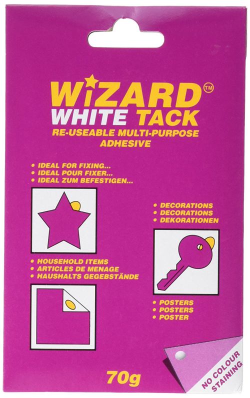 Reusable Muti Purpose White Adhesive Tack 70g 880007/1 - Each