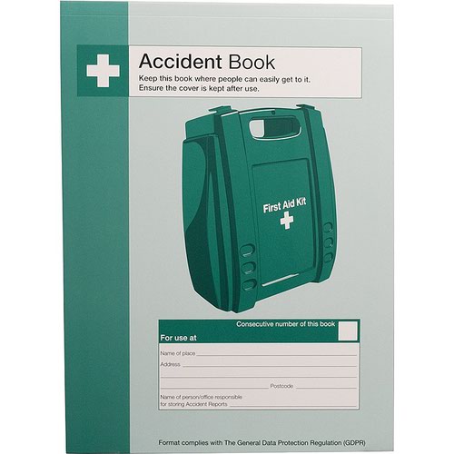 Safety First Aid Accident Book A4 Q3200