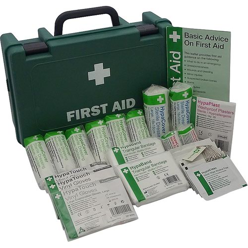 Safety First Aid Economy Workplace First Aid Kit HSE 1-10 Persons K10AECON