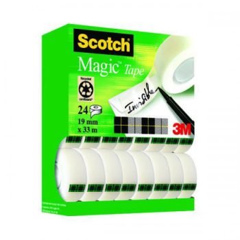 Scotch Magic Tape Value Pack 19mm x 33m Rolls 7100138956 - Pack 24