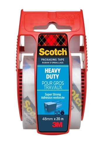 Scotch Packaging Tape Clear Hand Dispenser 48mm x 20m 7100296013 - Each