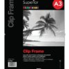 SECO A3 Perspex Safety Glass Clip Frame CLIPA3