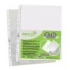 SECO ECO Biodegradable Multi Punched Pockets A4 80 Micron PP80 - Pack 50