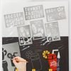 Securit Liquid Chalk Maker Stencil Set Plastic SECSTN-5 - Set