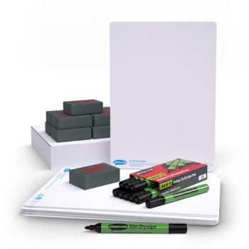 Show-me A4 Plain 10 Whiteboards & Accessories SMB10A