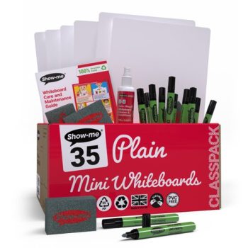 Show-me Classpack A4 Plain 35 Whiteboards & Accessories C/SMB
