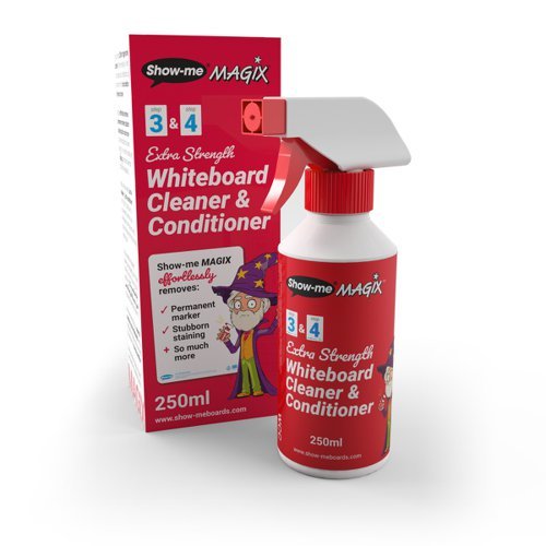 Show-me MAGIX Whiteboard Cleaner and Conditioner 250ml WCC - Each