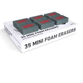 Show-me Mini Foam Whiteboard Erasers MFE35 - Pack 35