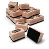 Show-me Mini Wooden Whiteboard Erasers WME30 - Pack 30
