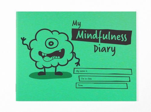 Silvine Childrens Primary Mindfulness Journal A5 Green EX233 - Pack 30