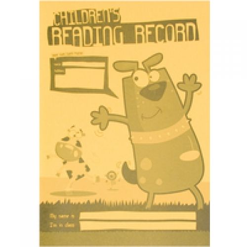 Silvine Childrens Reading Record Books A5 Yellow EX210 - Pack 25