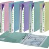 Snopake ReBorn A4 2 O-Ring 25mm Ringbinders Pastel 15918 - Pack 5