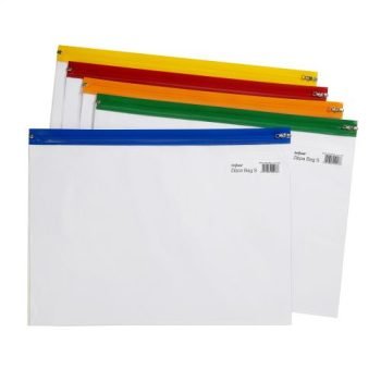 Snopake Zippa-Bags S A3 Assorted 12823 - Pack 25