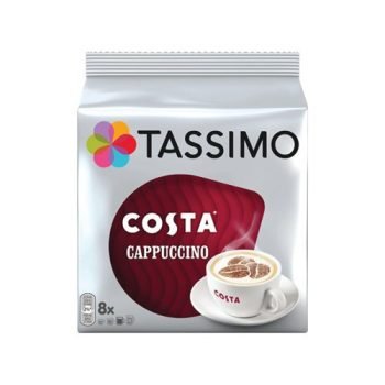 Tassimo Costa Cappuccino Coffee Capsules 4056513 - Pack 8