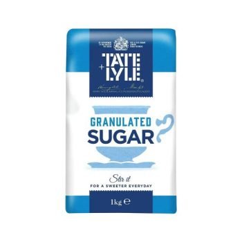 Tate & Lyle Granulated White Sugar 1kg Bag 0403426