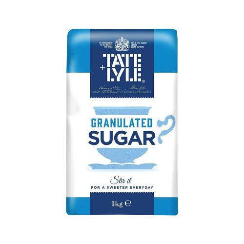 Tate & Lyle Granulated White Sugar 1kg Bag 0403426