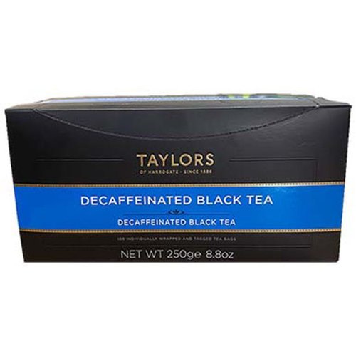 Taylors Decaffeinated Breakfast Tea Bags Enveloped 2654RW - Pack 100