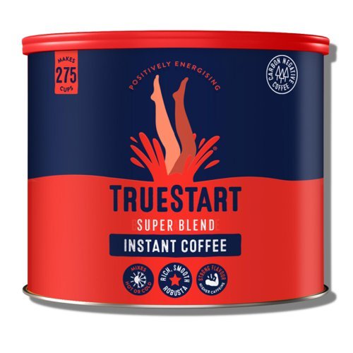 TrueStart Coffee Super Blend Instant Coffee 500g Tin HBIN500STUB - Each