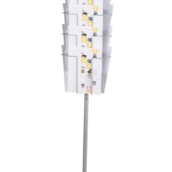 Twinco A4 15 Compartment Floor Standing Revolving Literature Display - TW51358