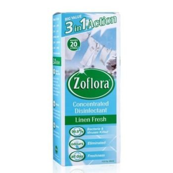 Zoflora Concentrated Disinfectant Linen Fresh 500ml 1014184