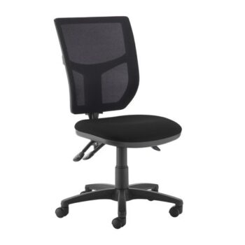 Altino mesh back asynchro operator chair with no arms black - AH20-0S0-BLK
