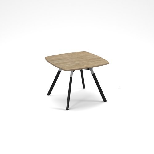 Anson executive square meeting table with A-frame legs barcelona walnut - ANS-TBS12-BW