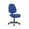 Bilbao fabric operators chair with no arms blue - BILB1-B