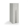 Bisley multi drawers with 15 drawers grey - B15MDG