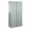 Bisley systems storage high tambour cupboard 1970mm high silver - DST78S