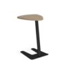 Buddy laptop table with black frame and shield top kendal oak - BUDDY-1-K-KO