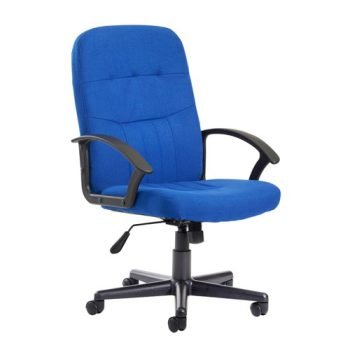 Cavalier fabric managers chair blue - CAV300T1-B