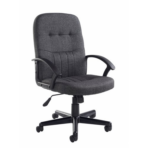 Cavalier fabric managers chair charcoal - CAV300T1-C