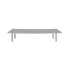 Denver reception glass shelf 800mm curved - RU8GS-C