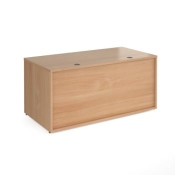 Denver reception straight base unit 1600mm beech - RU16D-B