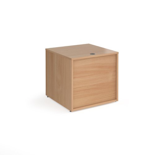 Denver reception straight base unit 800mm x 800mm beech - RU8D-B