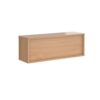 Denver reception straight top unit 1200mm x 350mm beech - RU12H-B