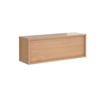 Denver reception straight top unit 1200mm x 350mm beech - RU12H-B