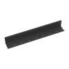 Elev8 upper cable channel 800mm wide for single desks black - EV-UCC-K