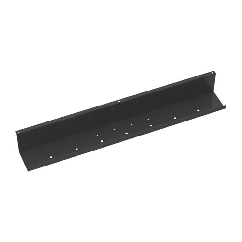 Elev8 upper cable channel 800mm wide for single desks black - EV-UCC-K