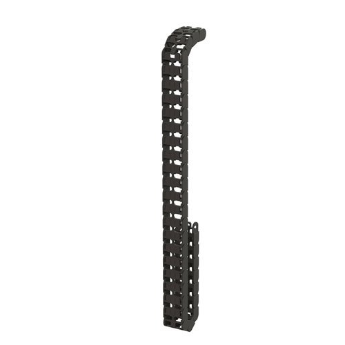 Elev8 vertical cable chain for back-to-back desks black - EV-CHAIN-K