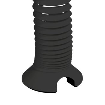 Elev8 vertical expanding cable spiral black - EV-SN-K