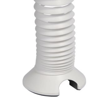 Elev8 vertical expanding cable spiral white - EV-SN-WH