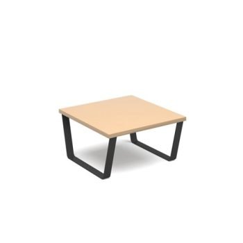 Encore modular coffee table with black sled frame kendal oak - ENC-TAB01-MF-KO