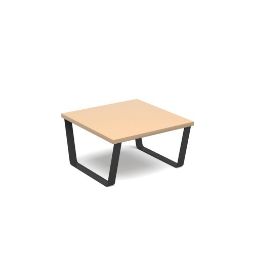 Encore modular coffee table with black sled frame kendal oak - ENC-TAB01-MF-KO