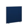 Floor standing fabric screen 1500mm high x 1600mm wide blue - 516-B