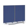Floor standing fabric screen 2 way panel linking strip 1800mm - LK28